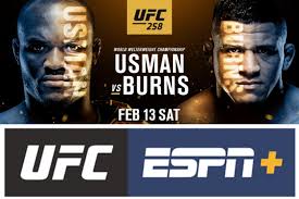 Burns is an upcoming mixed martial arts event produced by the ultimate. Highly Anticipated Welterweight Title Bout Headlines Ufc 258 Mykhel