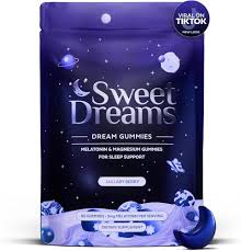 Amazon.com: SweetDreams Dream Gummies Natural Sleep Aid for Adults, 5mg  Melatonin, Magnesium, & L-Theanine - Vegan Gummy Supplement - Melatonin  Gummies for Deeper Sleep (60 Count - Lullaby Berry) : Health & Household