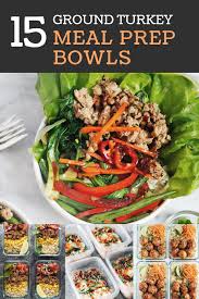 Ground turkey with potatoes and spring peas. 15 Healthy Ground Turkey Meal Prep Bowls My Mommy Style