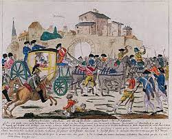 El plan no pudo llevarse a cabo porque se produjo un retraso y fueron identificados y capturados en varennes. Revolucion Francesa 1811771 Timeline Timetoast Timelines