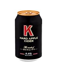 Cider is a perishable product and we do not add any preservatives that will keep the flavor as intended until the end of time. Buy K Hard Apple Cider Cans 330 Ml Online Lowest Prices In Australia Dan Murphy S