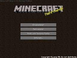Ob dies möglich ist oder ob diese option nur der pc version des spiels vorenthalten bleibt, . Minecraft 1 7 3 Auf Deutsch Minecraft Mod