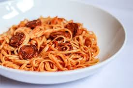 Pates Au Chorizo Cuisinethermomix Recette Pates Chorizo Chorizo Pates Linguine