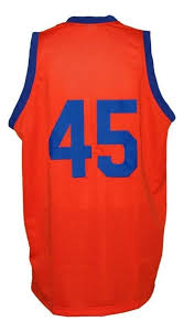 White Shadow TV Warren Coolidge Carver High Basketball Jersey Orange by  Sport Fan City