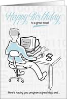Among these collections of happy birthday images you'll find the one that suits your case best. Birthday Cards For Male Boss From Greeting Card Universe