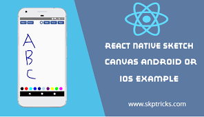 In react native, this is how we can style the particular element. React Native Sketch Canvas Android Or Ios Example Dev Community