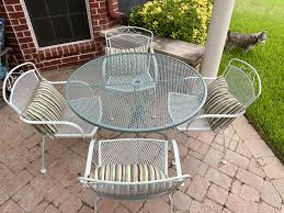 Patio Set Diy Update Wrought Iron Patio Set Patio Set Diy Wrought Iron Chairs