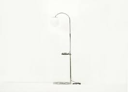 Vintage Stehlampen Stehlampe Bauhaus Bogenlampe Mit Ablage Ein Designerstuck Von Ferdinand Christall Bei Dawanda Lampen Bogenlampe Stehlampe