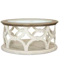 Furniture Hadley Round Coffee Table Reviews Furniture Macy S In 2020 Coffee Table Farmhouse Round Coffee Table Coffee Table