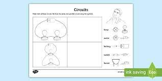 Parallel circuit problems worksheet answer key. Parallel Circuits Worksheet Ks2 Science