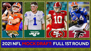 Our 2021 nfl mock draft will be updated frequently and contains prospects profiles with videos. 2021 Nfl Mock Draft Full 1st Round Zach Wilson Justin Fields Mac Jones Cbs Sports Hq Youtube