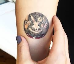 Tattoo Photo White Rabbit Tattoo By Eva Krbdk White Rabbit Tattoo Rabbit Tattoos Bunny Tattoos