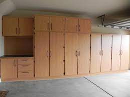 Image Result For Wood Storage Cabinets Wall Garage Cabinets Diy Garage Cupboards Garage Storage Cabinets