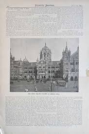 Victoria Terminus British Era Bombay ...