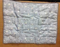 Pottery Barn Kids Tencel Aiden Star bed pillow Sham Standard 26x20 Blue  White 