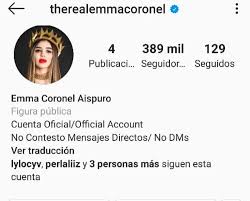Esto es lo que ha publicado la esposa de 'el chapo'. In Need Of Money Emma Coronel Is Now An Influencer On Instagram And Takes Advantage English Mundo Hispanico