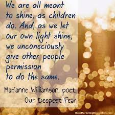 Our free love poems are the perfect place to enjoy daily inspiration. Marianne Williamson We Are All Meant To Shine Book Marketing Bestsellers