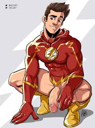 Flash Barry Allen Nude - High-Speed Action Collection