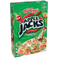 kellogg s apple jacks breakfast cereal