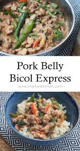 How to cook bicol express with sitaw. Pork Belly Bicol Express Recipe Pork Belly Pork Recipes Pork Dishes