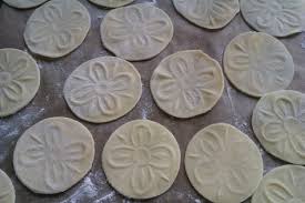 Croxetti Pasta From The Area Of Liguria This Pasta Is Perfect With Beautiful Pesto Or With A Walnut Sauce These Pasta Discs A With Images Croxetti Walnut Sauce Carving
