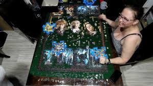 Harry potter movie collection, 3000 pieces, aquarius | puzzle warehouse. Timelapse Of 3000 Piece Harry Potter Puzzle Youtube
