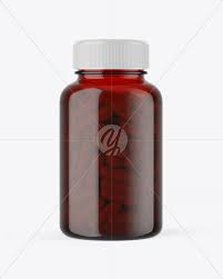 Download Red Pill Bottle Mockup In Bottle Mockups On Yellow Images Object Mockups