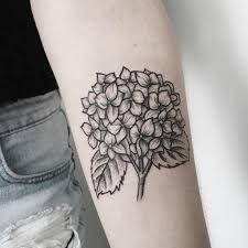 Hydrangea Tattoo Hydrangea Tattoo Tattoos Floral Thigh Tattoos