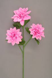 Artificial flower artificial flower dahlia hybrid flowers simulate green plants for wedding interior home decoration. Silk Flowers By Style Dahlia