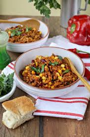 Chili Sin Carne Mit Grunkern Rezept Grunkern Rezepte Rezepte Chili Sin Carne
