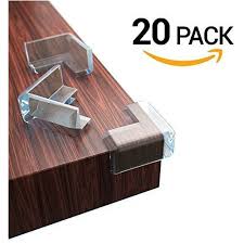 Ella S Homes Clear Corner Protectors High Resistant Adhesive Gel Best Baby Proof Corner Guards Stop Child H Baby Proofing Corner Protectors Corner Guards
