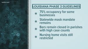 Some services and facilities are limited, and shuttles are not operating. What Is Phase 3 In Louisiana Gov Edwards Explains Wwltv Com