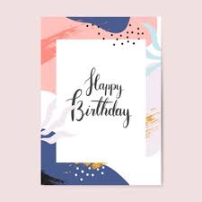 Customize your birthday card using picsart's quick & easy photo editing tools. Free Vector Colorful Memphis Design Happy Birthday Card Vector