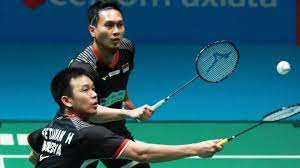 Hendra setiawan foto bersama sang anak russell. Mohammad Ahsan Hendra Setiawan Mundur Dari Badminton Asia Championship 2019 Malaysia Kena Untung Tribun Palu
