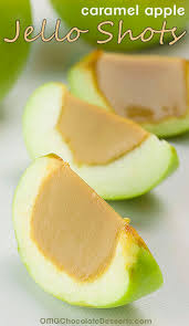 Find the perfect thanksgiving jello stock photos and editorial news pictures from getty images. Caramel Apple Jello Shots Homemade Jello Shots For A Halloween Party