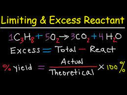 This unit will delve into the quantitative relationships we can determine from a balanced chemical equation to determine the relative amounts of substances needed to react or the. Limiting And Excess Reactant Stoichiometry Problems Youtube