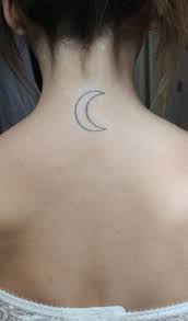 Some women choose a small moon tattoo at the nape of the neck, which can be covered by the hair. 20 Best Small Moon Tattoos Pictures Momcanvas