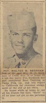 Walter Melvin Beckham (1933-1999)