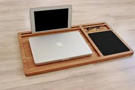 Lap Desk Oak Wood Laptop Stand Christmas Gift For Father Etsy Portable Laptop Desk Lap Desk Laptop Stand