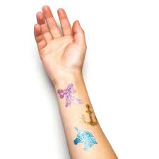 Glitters for temporary tattoos, laser, shiny, sparkling. Glitter Tattoo Stencils Glitternisti