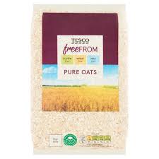 If you have celiac oats and oatmeal are often subject to contamination depending on how they were grown and where they were processed. Tesco Free From Pure Oats 450g Tesco Groceries
