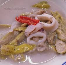 Sotong dipotong kecil atau bulat. Resepi Sotong Masak Lemak Putih Resepi Mama Muda