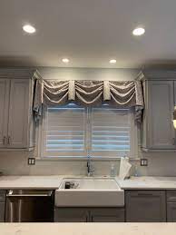 Kitchen Valance Arched Window Treatments Valance Kitchen Interior