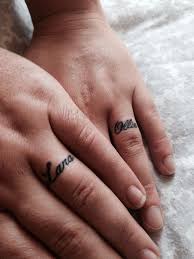 Fingertattoos Matchingtattoos Love Tatted Ring Finger Ring Tattoo Designs Name Tattoo On Finger Ring Finger Tattoos