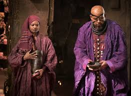 A page for describing characters: Black Panther Ii Sope Aluko Might Return As Shaman For Sequel Pulse Nigeria