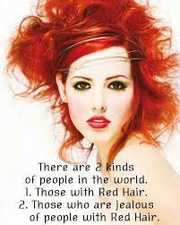I M One Of Those People Jealous Of People With Red Hair So I Dye It Red People With Red Hair Red Hair Don T Care Redhead Facts