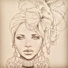 Why Do People Get Tattoos African Queen Tattoo African Drawings Queen Tattoo