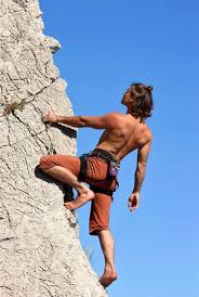 Barefoot Free Climbing Action Poses Human Poses Poses