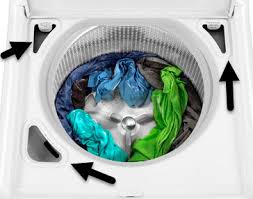 Add chlorine bleach to the bleach compartment. Using The Corner Dispensers In A Top Load He Washer Product Help Maytag