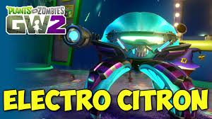 No Love For Electro Citron Plants Vs Zombies Garden Warfare 2 Rare Character Showcase Plants Vs Zombies Plant Zombie Zombie